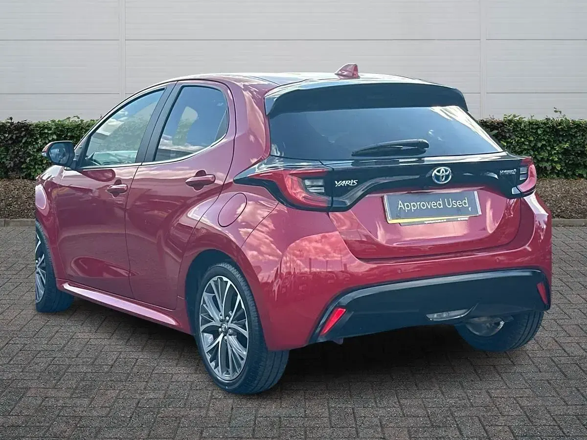 Used Toyota Yaris 2023 Red Hatchback