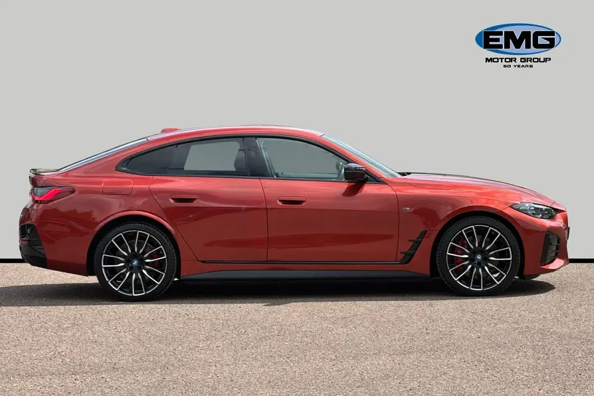 Used BMW i4 Shadowline 400 kW (544 HP) 2023 Orange Sedan