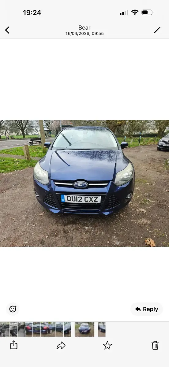 Begagnad Ford Focus Titanium 115 HK (84 kW) 2012 Blå Halvkombi