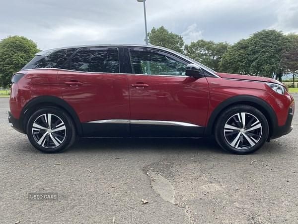 Used Peugeot 3008 GT-line 150 HP (110 kW) 2017 Red Hatchback