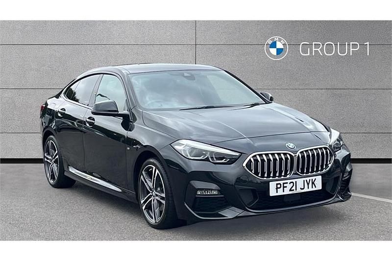 Black sapphire metallic paint Used 2021 BMW 218 M Sport Coupe | £18,875 (Good price) - Image 1/4
