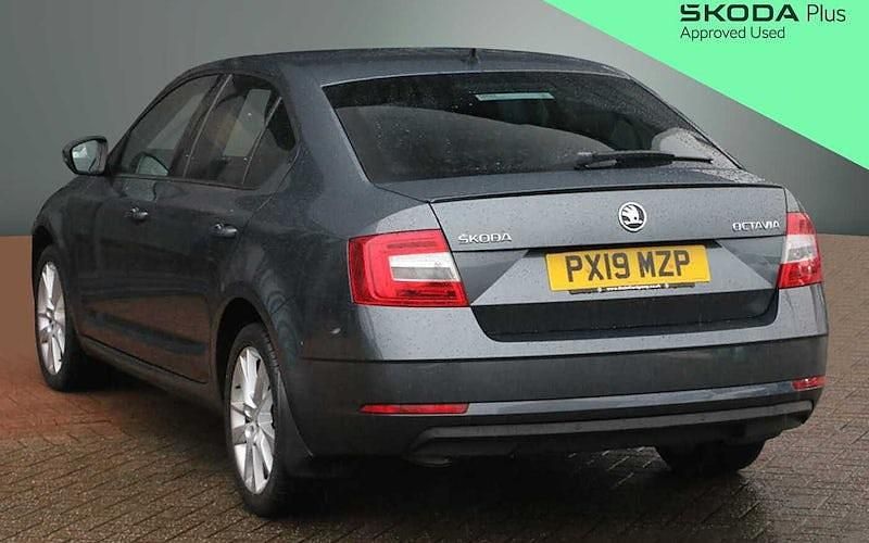 Used Skoda Octavia SE L 150 HP (110 kW) 2019 Quartz grey metallic Hatchback