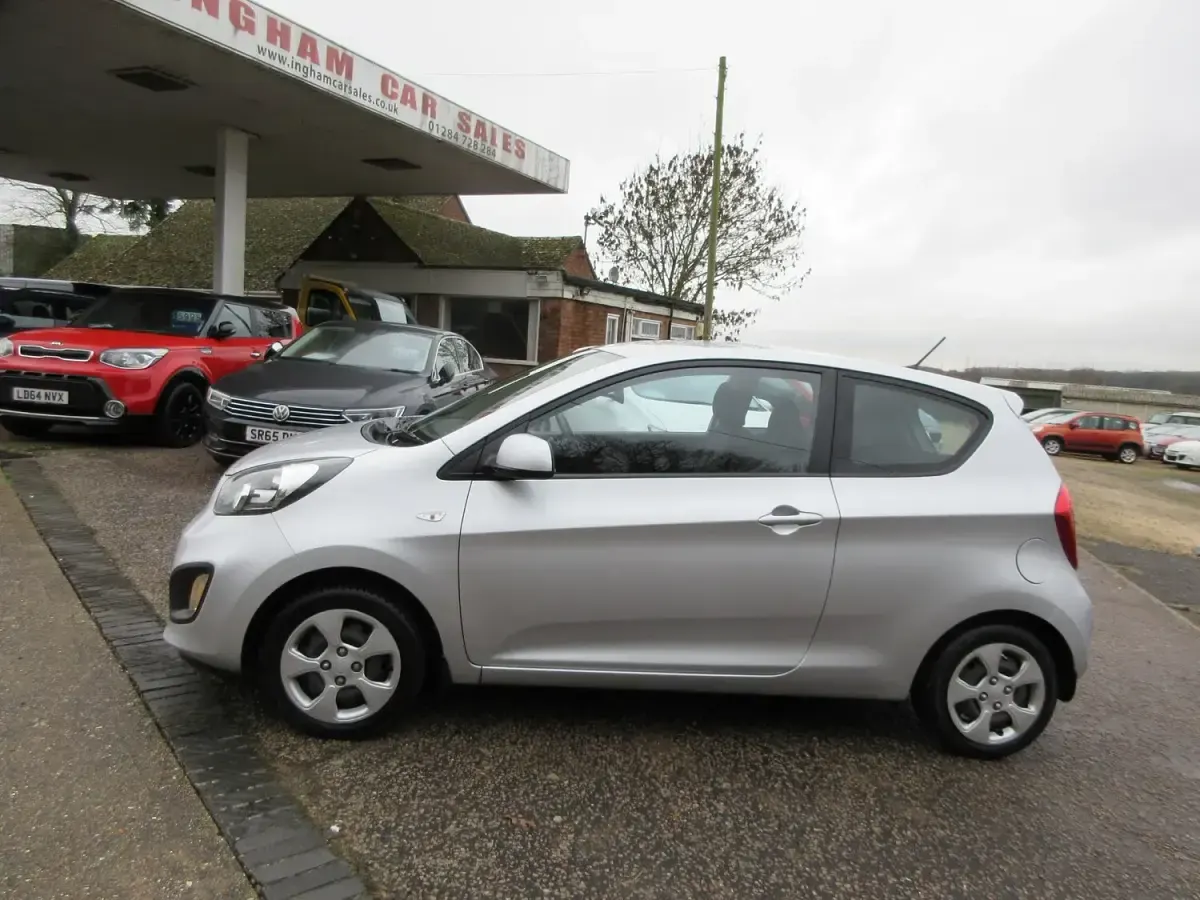 Used Kia Picanto 68 HP (50 kW) 2015 Silver Hatchback