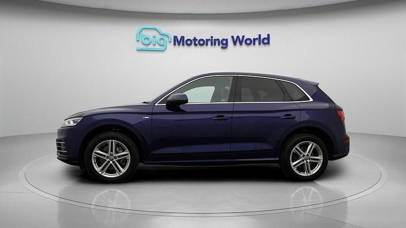 Used Audi Q5 S-Line 190 HP (139 kW) 2019 Blue SUV
