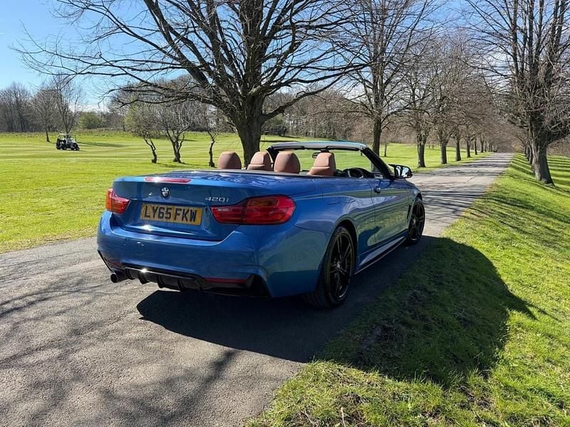 Used BMW 420 M Sport 2016 Blue Cabriolet