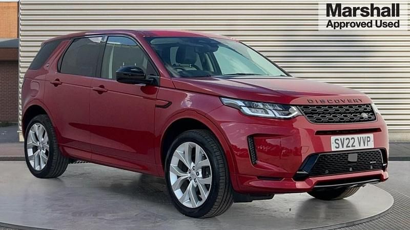 Red Used 2022 Land Rover Discovery Sport Urban Edition SUV | £28,239 (Fair price) - Image 1/4