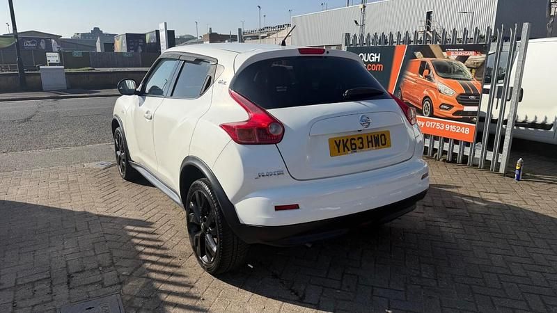 Used Nissan Juke N-TEC 2013 White SUV