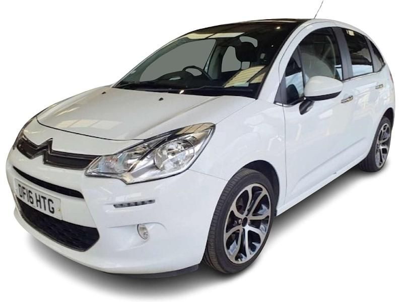 Begagnad Citroën C3 Platinum 2016 Vit Halvkombi