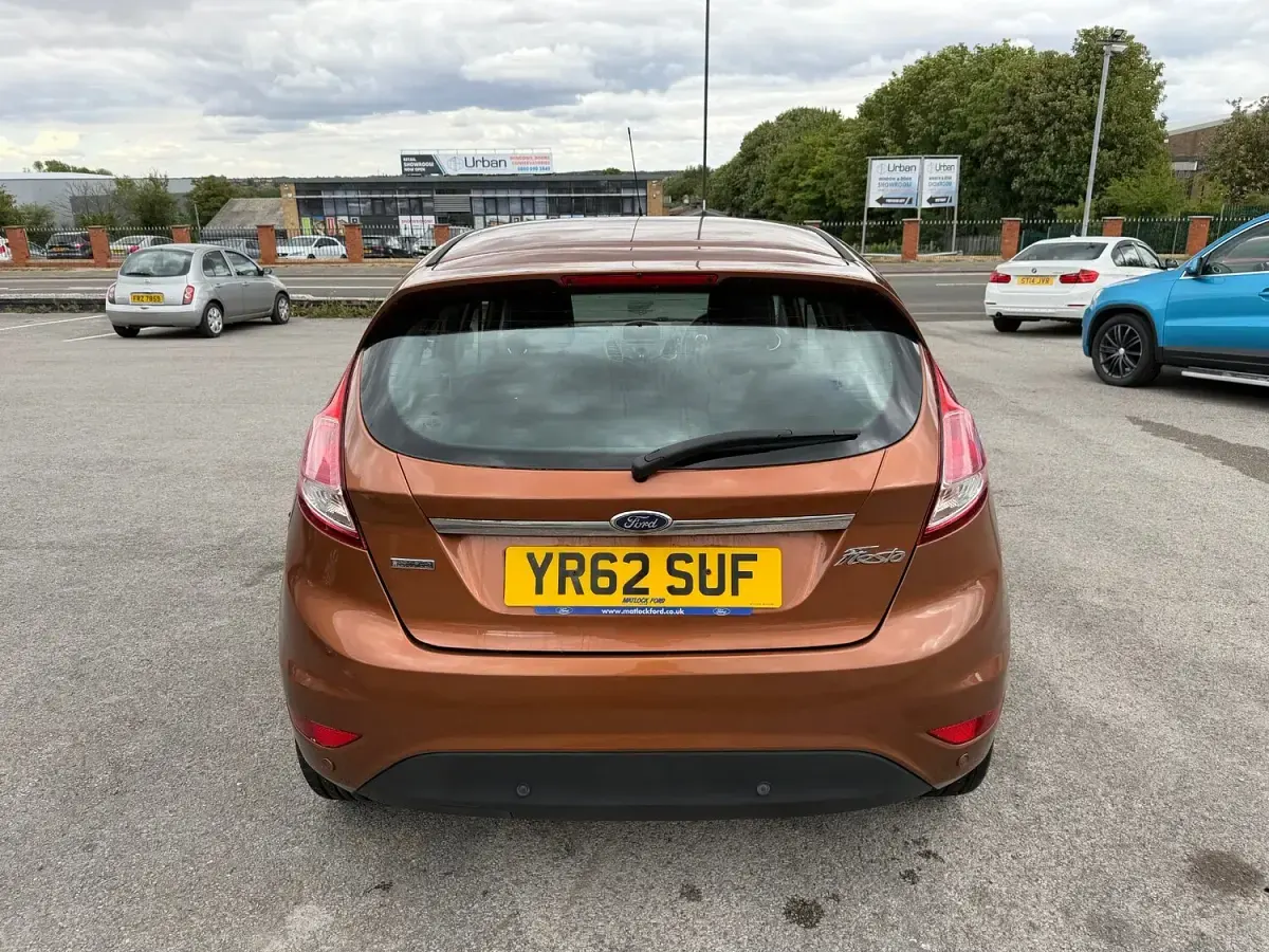 Used Ford Fiesta Zetec 125 HP (91 kW) 2013 Bronze Hatchback