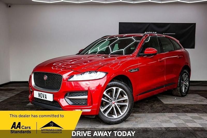 Used Jaguar F-Pace R-Sport 180 HP (132 kW) 2020 Red SUV