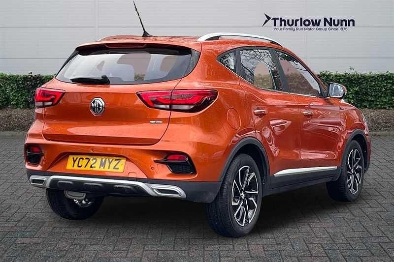 Used MG ZS Exclusive 111 HP (81 kW) 2023 Orange SUV