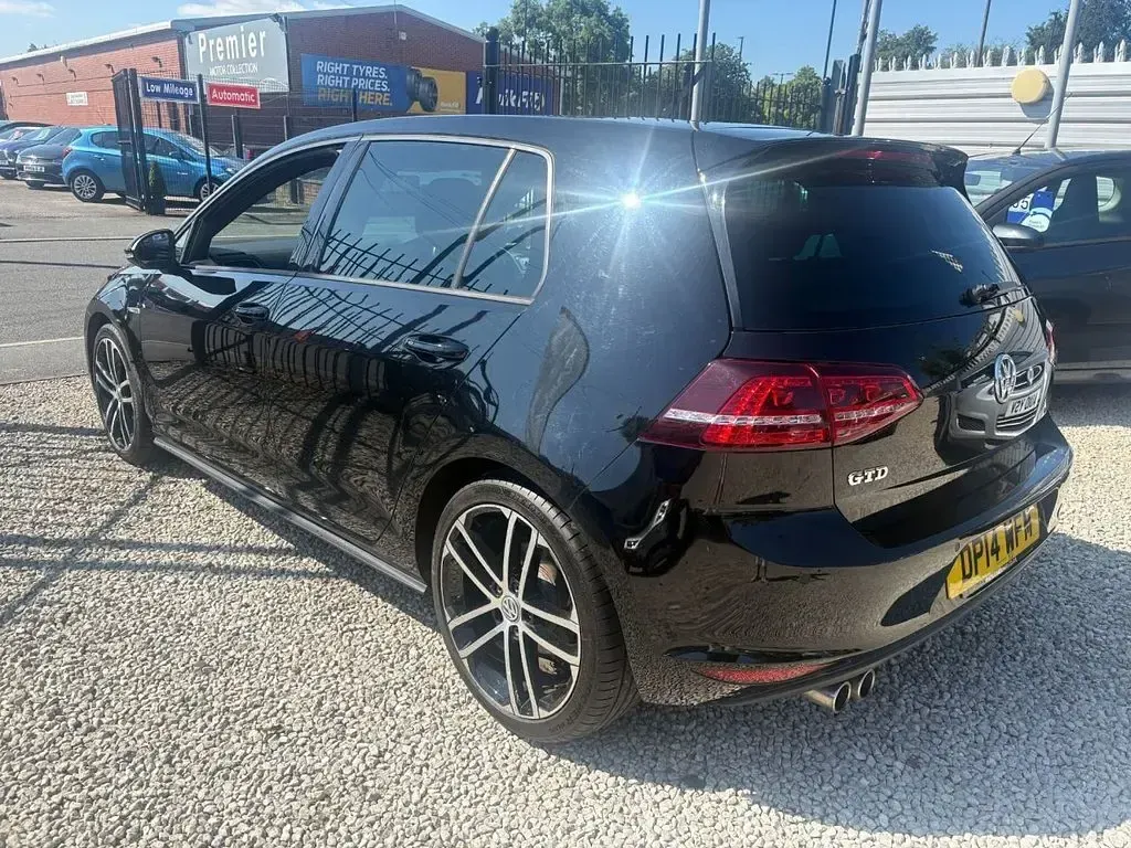 Used VW Golf VII GTD 2014 Black Hatchback