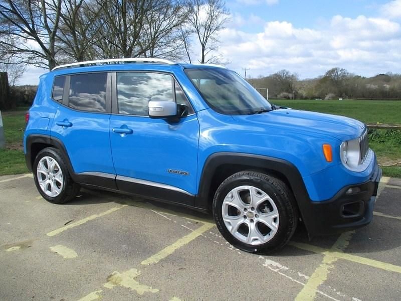 Used Jeep Renegade Limited 140 HP (102 kW) 2015 Blue SUV