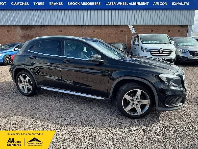 Used Mercedes GLA200 AMG line 134 HP (98 kW) 2016 Black SUV