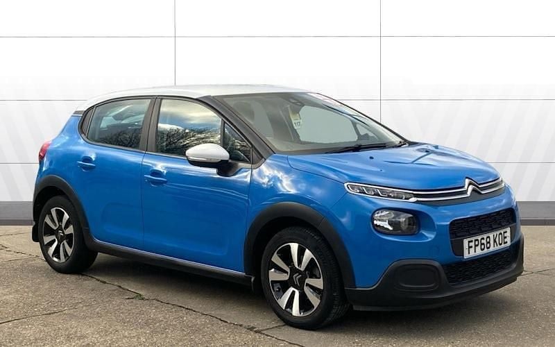 Blue Used 2019 Citroën C3 Feel Hatchback | £5,495 (Good price) - Image 1/4