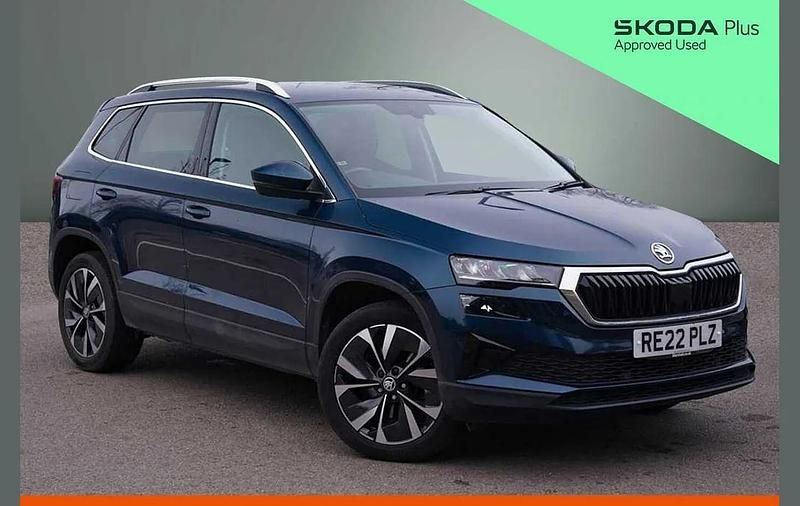 Used Skoda Karoq SE L 147 HP (108 kW) 2022 Blue SUV