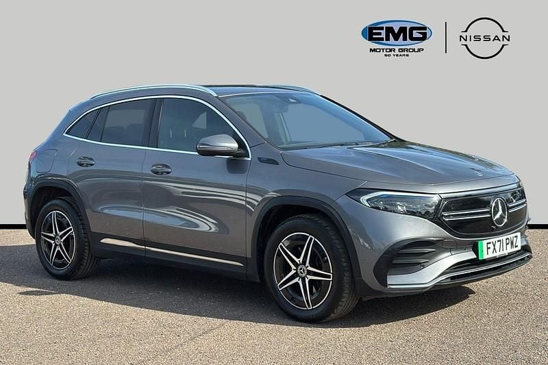 Grey Used 2021 Mercedes EQA250 AMG line SUV | £16,795 (Fair price) - Image 1/3