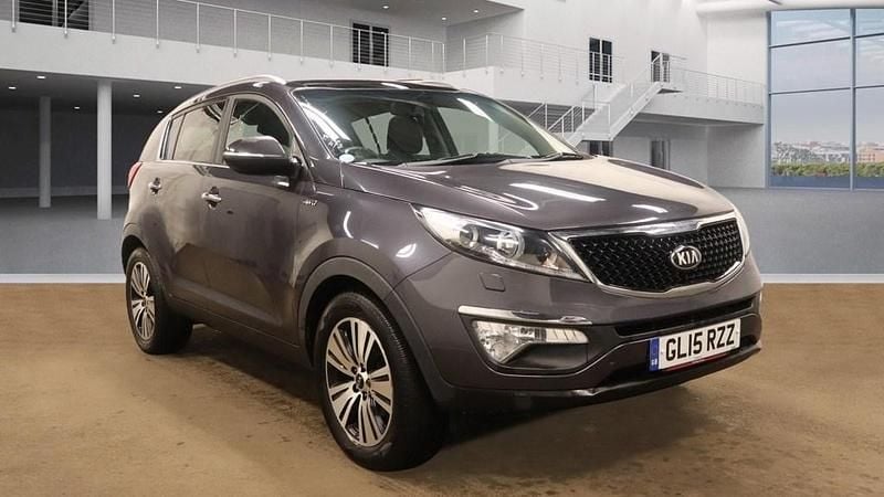 Used Kia Sportage 136 HP (100 kW) 2015 Silver SUV
