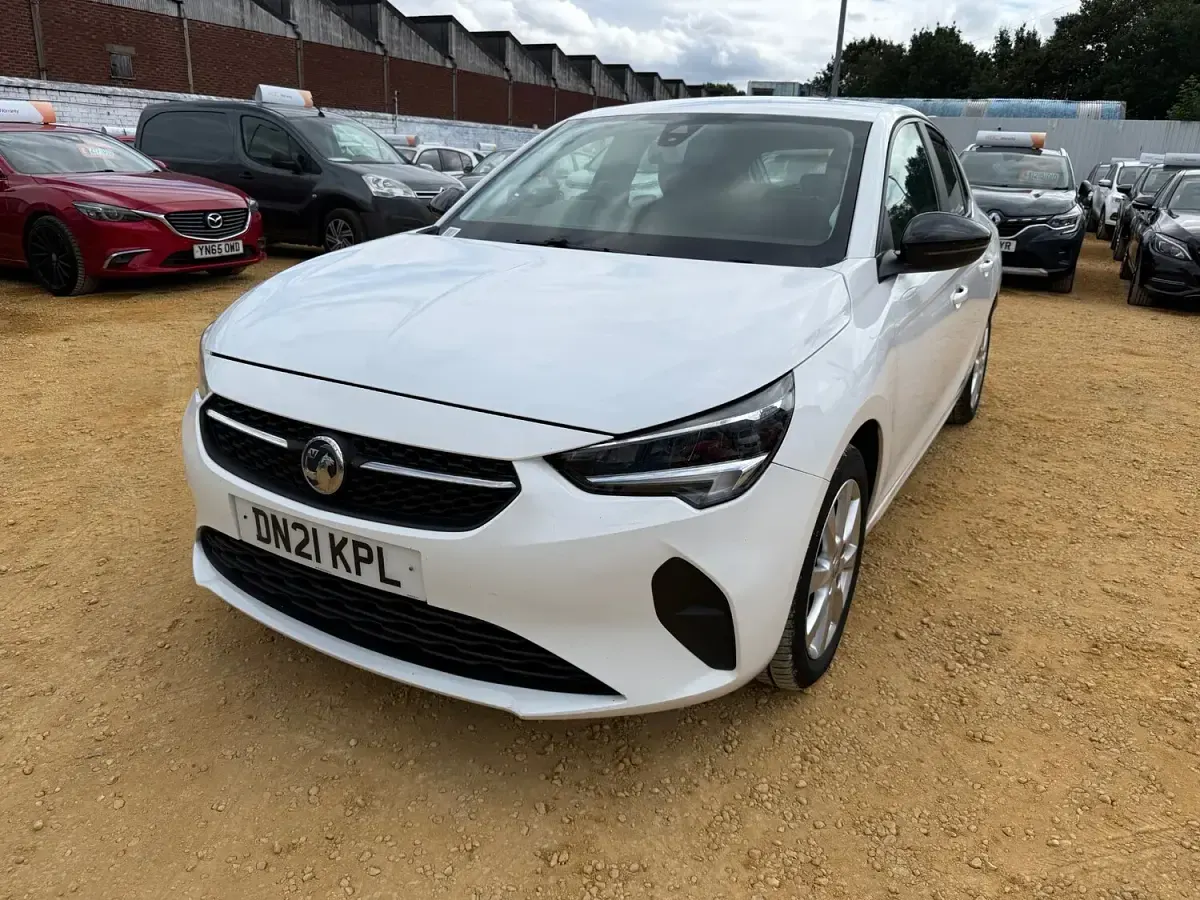 Used Vauxhall Corsa 2021 White Hatchback