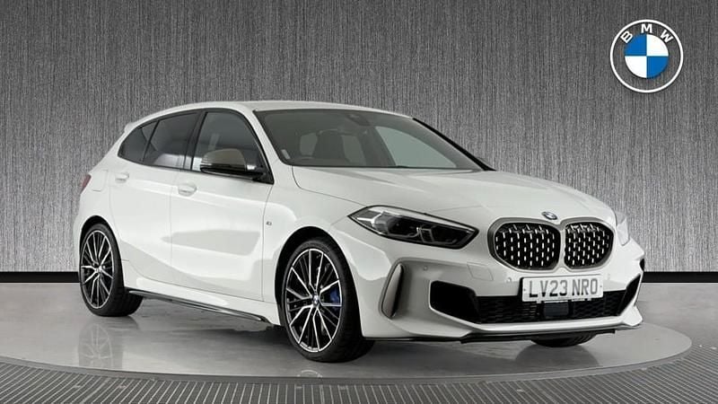 White Used 2023 BMW M135 Shadowline Hatchback | £27,999 (Good price) - Image 1/4