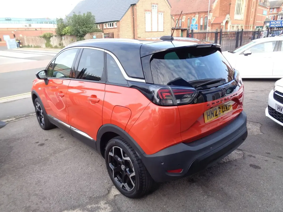 Used Vauxhall Crossland Ultimate 130 HP (95 kW) 2022 Orange SUV