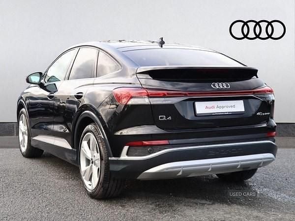 Used Audi Q4 e-tron S-Line 150 kW (204 HP) 2022 Black SUV