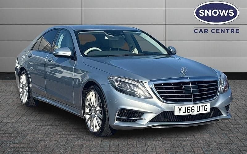 Silver Used 2016 Mercedes S350 AMG line Sedan | £19,899 (Super price) - Image 1/4