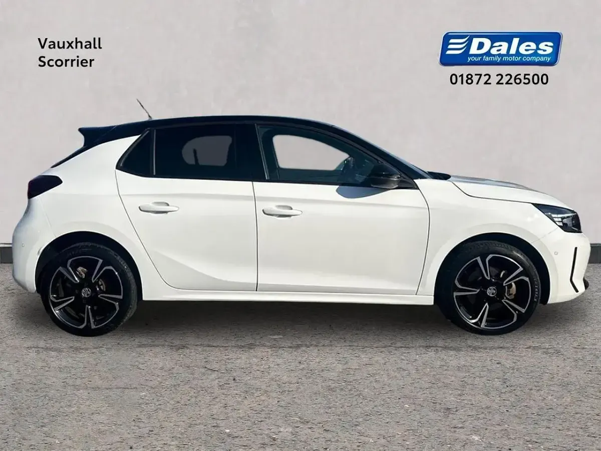 Used Vauxhall Corsa GSe 99 HP (72 kW) 2024 White Hatchback
