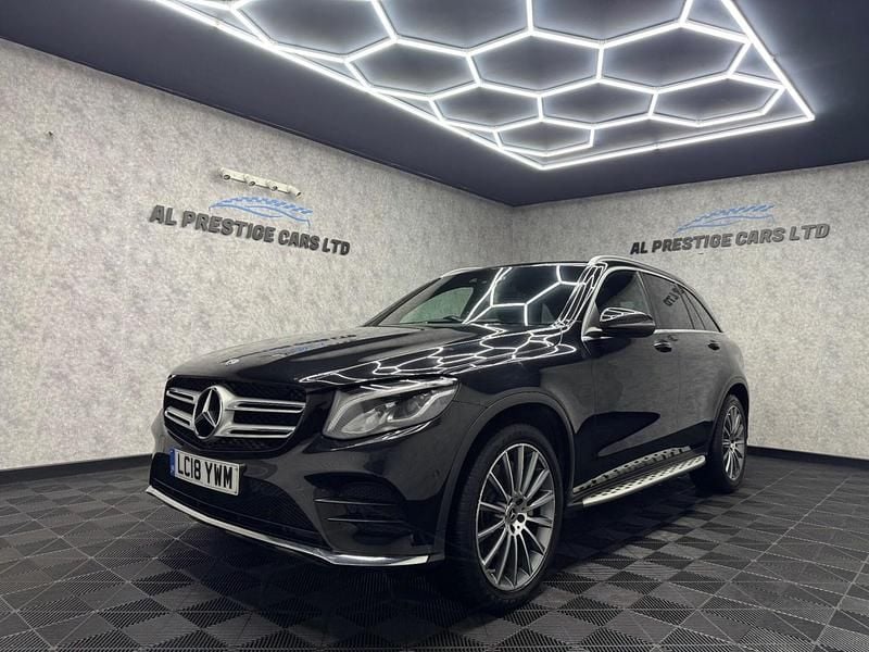 Used Mercedes GLC250 AMG line 2018 Black Estate