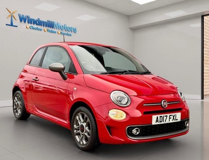 Used Fiat 500 S 69 HP (50 kW) 2017 Red Hatchback