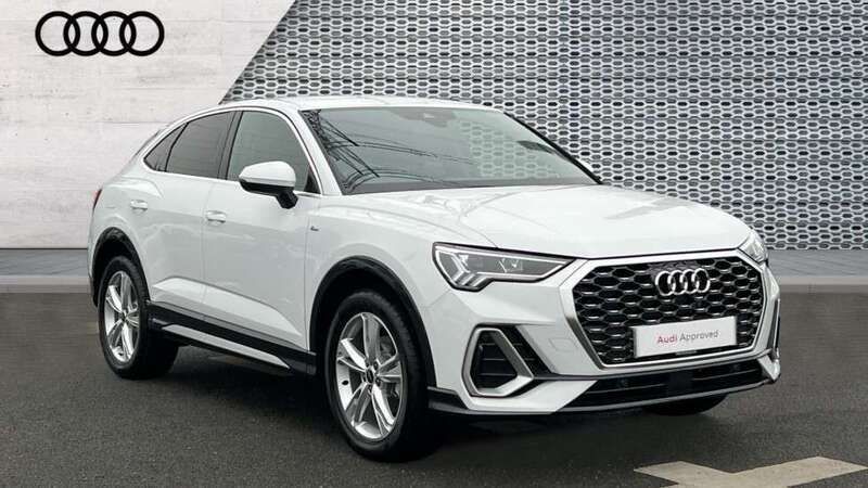 White Used 2024 Audi Q3 S-Line SUV | £34,436 (Fair price) - Image 1/4