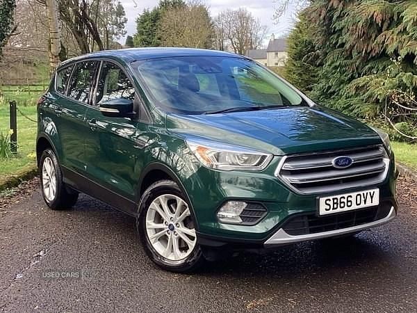 Used Ford Kuga Titanium 150 HP (110 kW) 2016 Green SUV