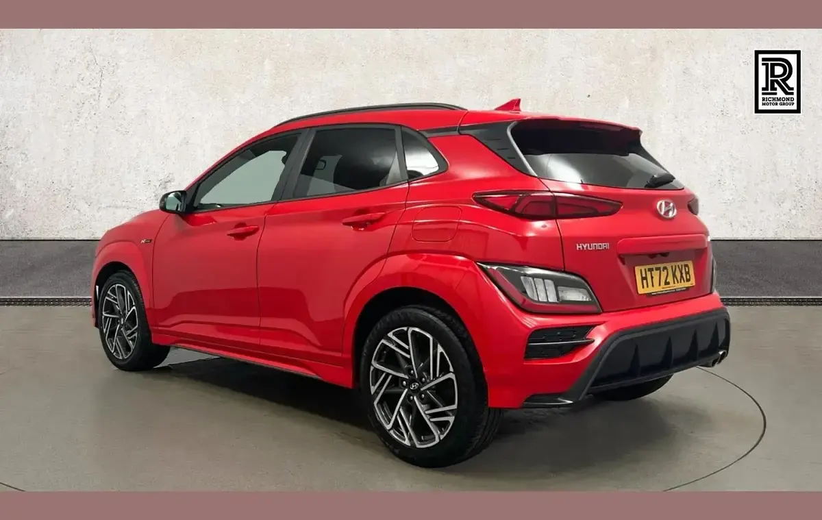 Used Hyundai Kona N Line 117 HP (86 kW) 2023 Red SUV