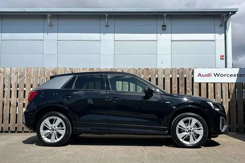 Used Audi Q2 S-Line 116 HP (85 kW) 2025 Mythos black metallic SUV