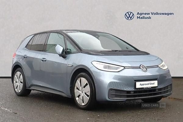 Used VW ID.3 Pro Performance 150 kW (204 HP) 2022 Blue Hatchback