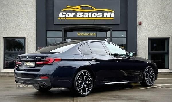 Used BMW 530 M Sport 286 HP (210 kW) 2021 Black Sedan