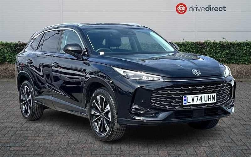 Metallic black pearl Used 2024 MG HS Trophy SUV | £20,000 (Expensive) - Image 1/4
