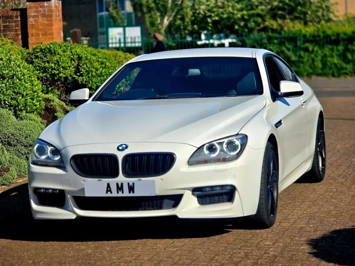Begagnad BMW 640 M Sport 2013 Vit Sportkupé