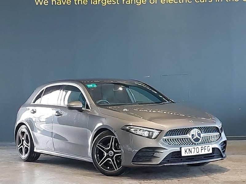 Used Mercedes A200 AMG line 150 HP (110 kW) 2020 Grey Hatchback