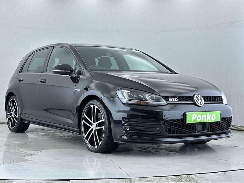 Used VW Golf VII GTD 2017 Black Hatchback