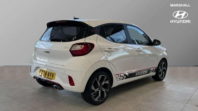 Used Hyundai i10 N Line 90 HP (66 kW) 2024 White  Hatchback