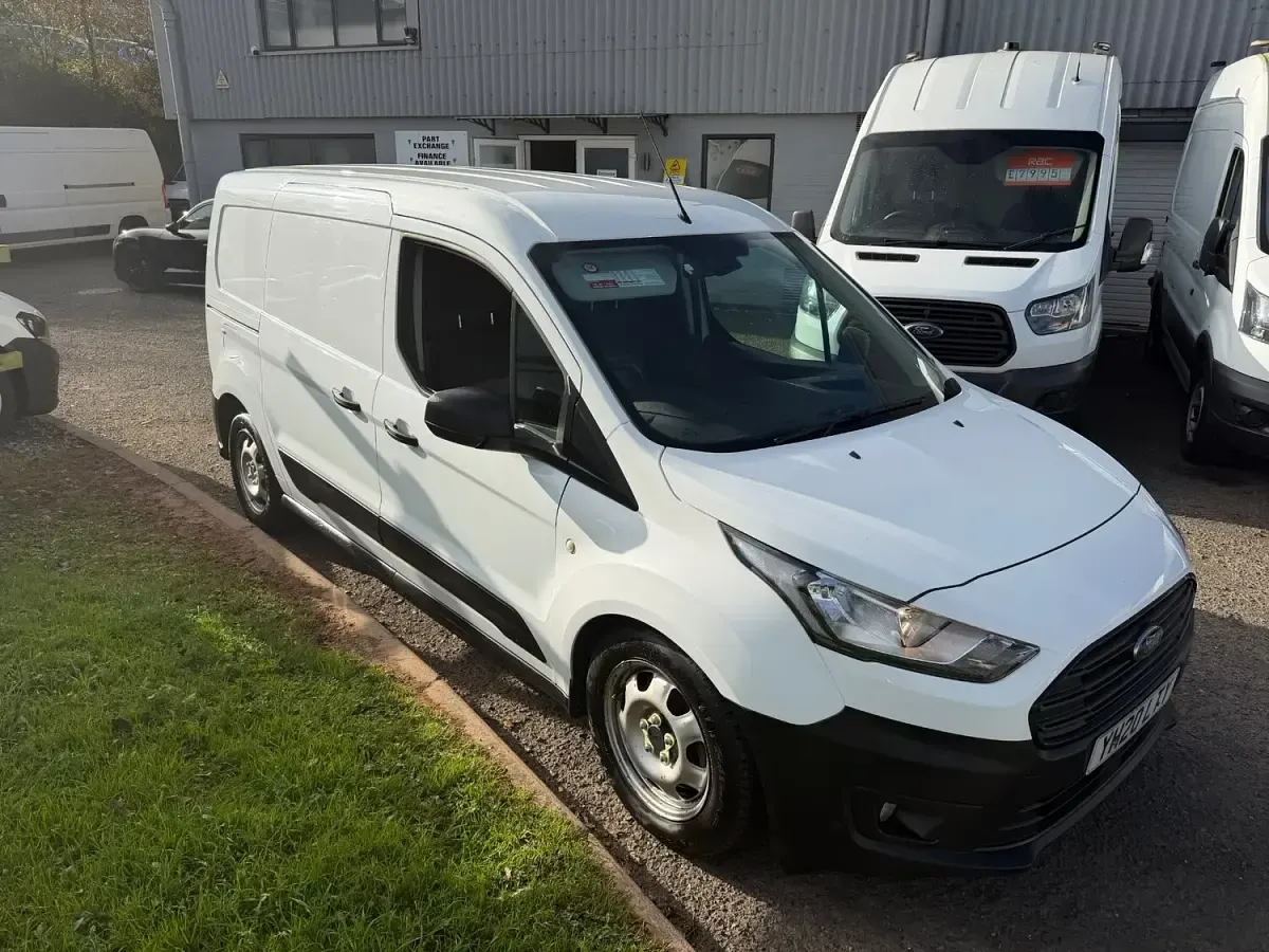 Used Ford Transit 100 HP (73 kW) 2020 White Van