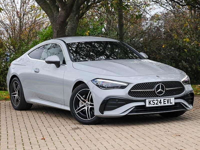 Grey Used 2024 Mercedes CLE200 AMG line Coupe | £42,998 - Image 1/4