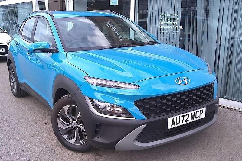 Dive blue Used 2022 Hyundai Kona SE SUV | £15,519 (Good price) - Image 1/1