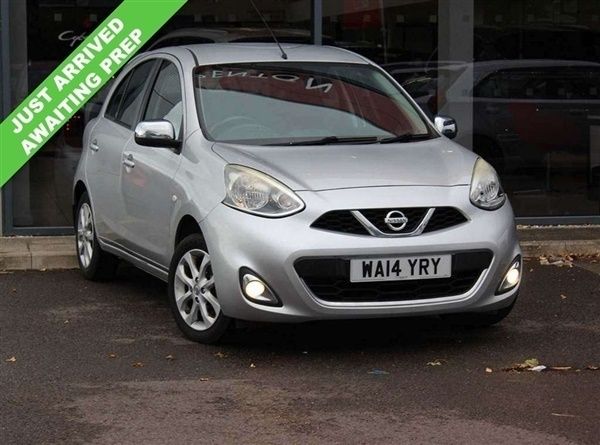 Silver Used 2014 Nissan Micra Acenta Hatchback | £7,290 (Fair price) - Image 1/1