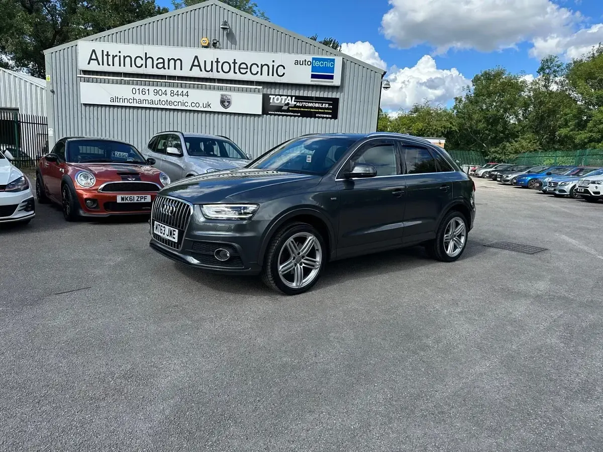 Used Audi Q3 S-Line 177 HP (130 kW) 2014 Grey SUV
