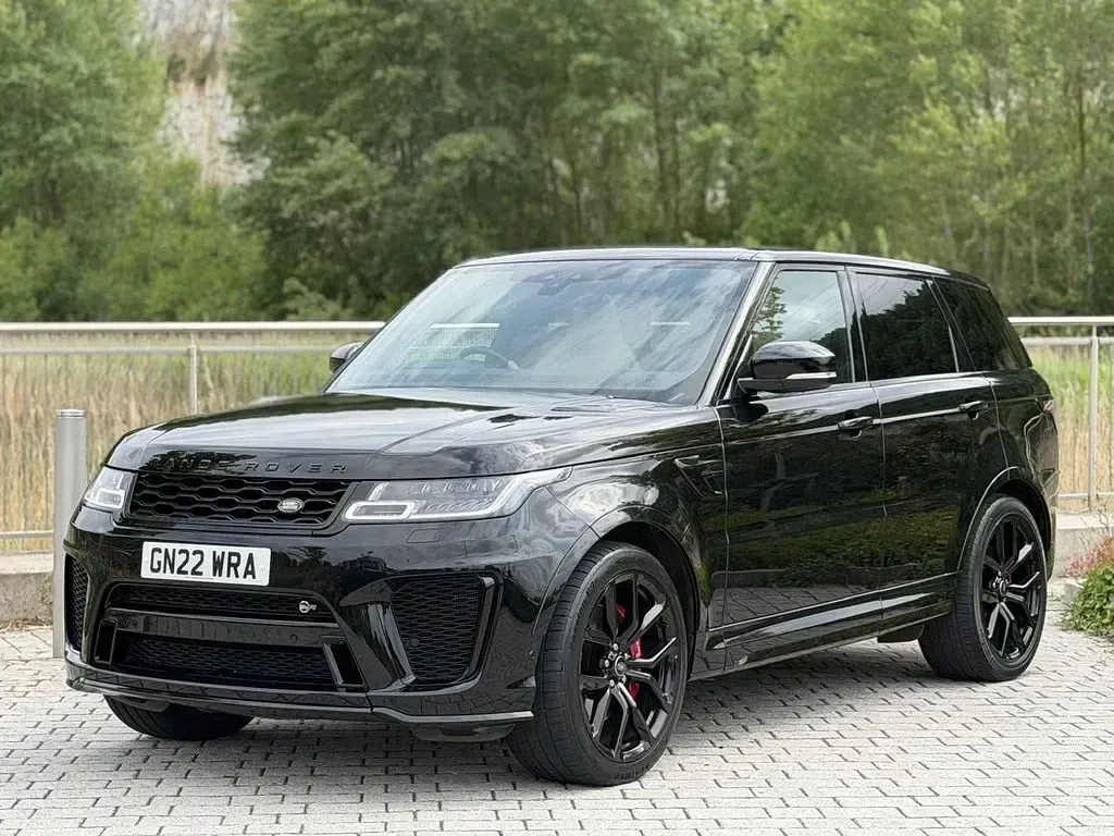 Used Land Rover Range Rover Sport SVR 575 HP (422 kW) 2022 Black SUV