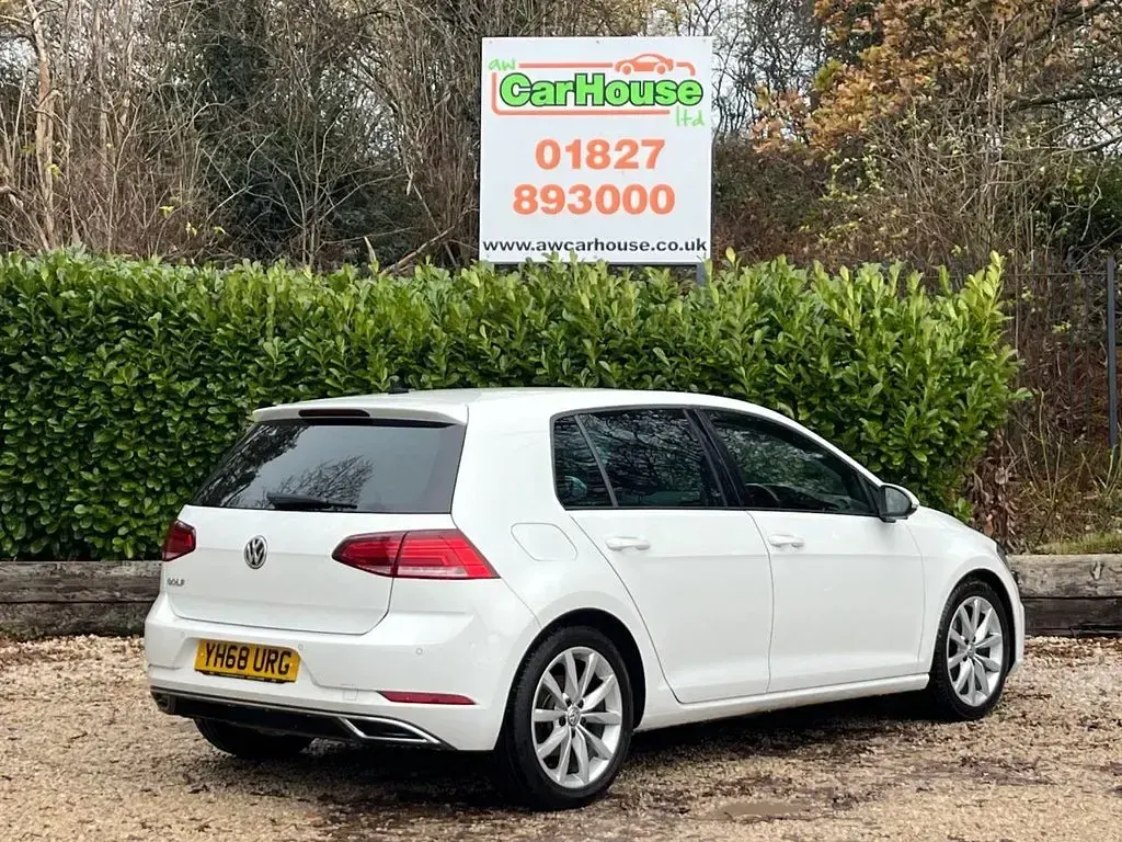 Used VW Golf VII GT 150 HP (110 kW) 2018 White Hatchback