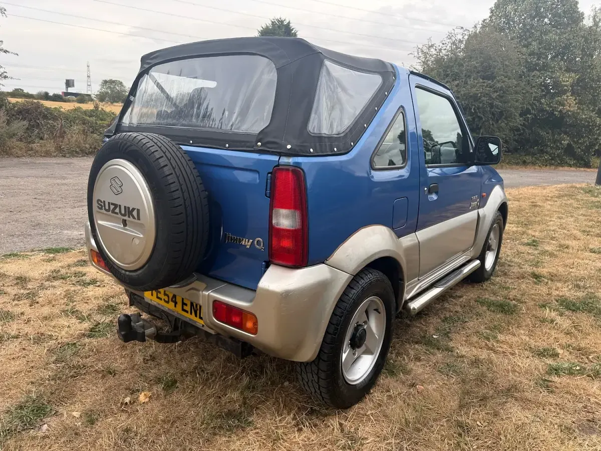 Used Suzuki Jimny 80 HP (58 kW) 2004 Blue SUV