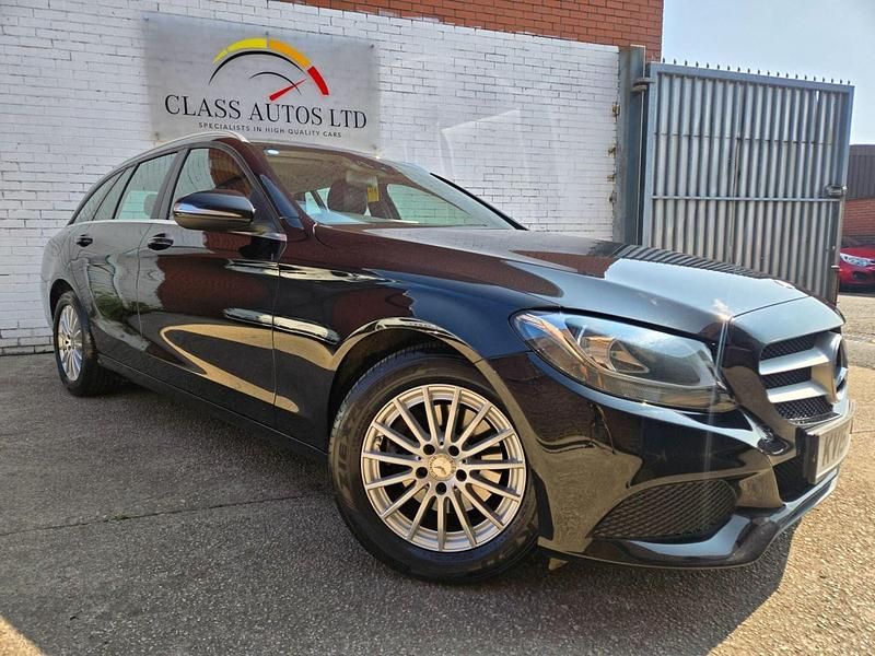 Black Used 2015 Mercedes C220 Executive Estate | £7,992 (Super price) - Image 1/3